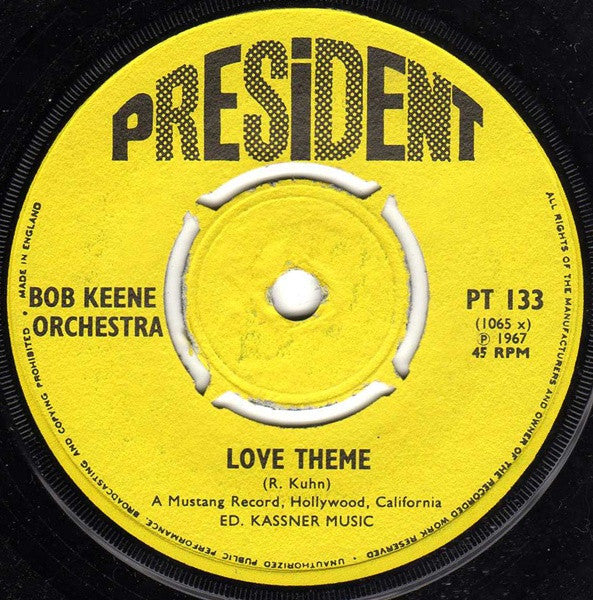 Felice Taylor / Bob Keene Orchestra : I'm Under The Influence Of Love (7", Single)