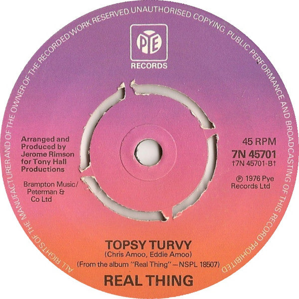The Real Thing : Love's Such A Wonderful Thing (7", Single, Pus)