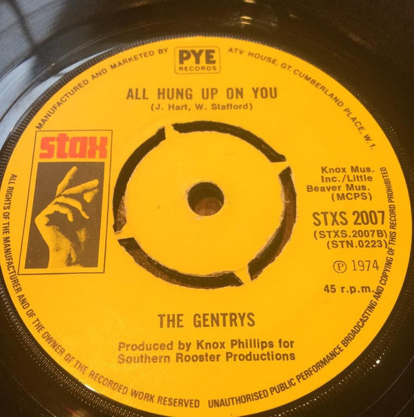 The Gentrys : Little Gold Band / All Hung Up On You (7", Single, 4-p)
