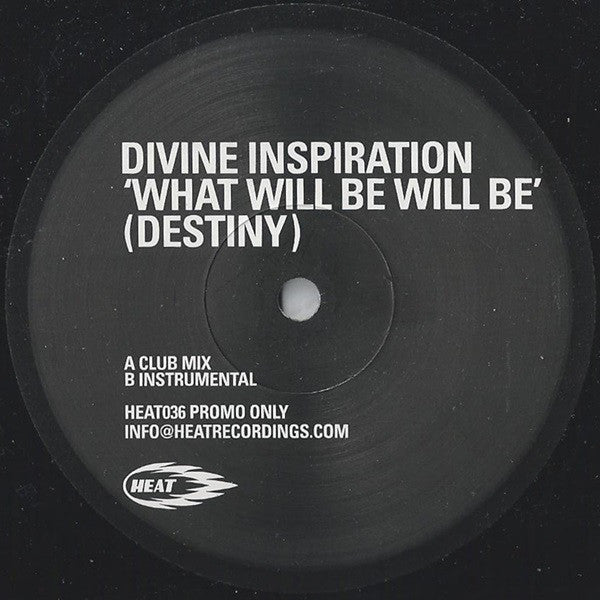 Divine Inspiration : What Will Be Will Be (Destiny) (12", Promo)