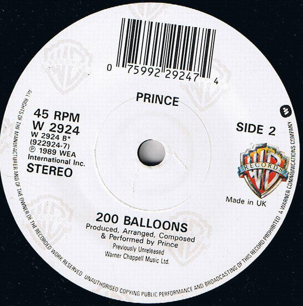 Prince : Batdance (7", Single)