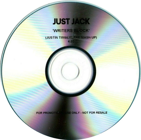 Just Jack : Writers Block  (CDr, Single, Ltd, Promo)