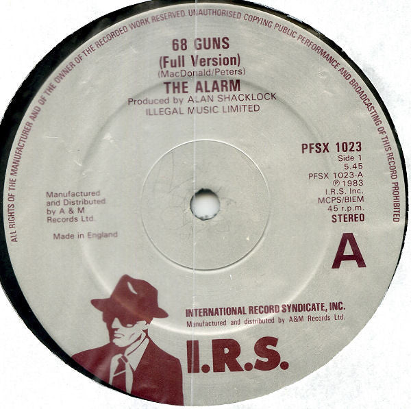 The Alarm : Sixty Eight Guns (12", Single)