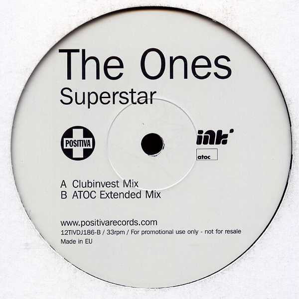 The Ones : Superstar (12", Promo)