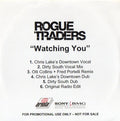 Rogue Traders : Watching You (CDr, Single, Promo)