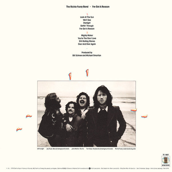 The Richie Furay Band : I've Got A Reason (LP, Album, SP )