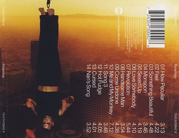 Robbie Williams : Escapology (CD, Album)