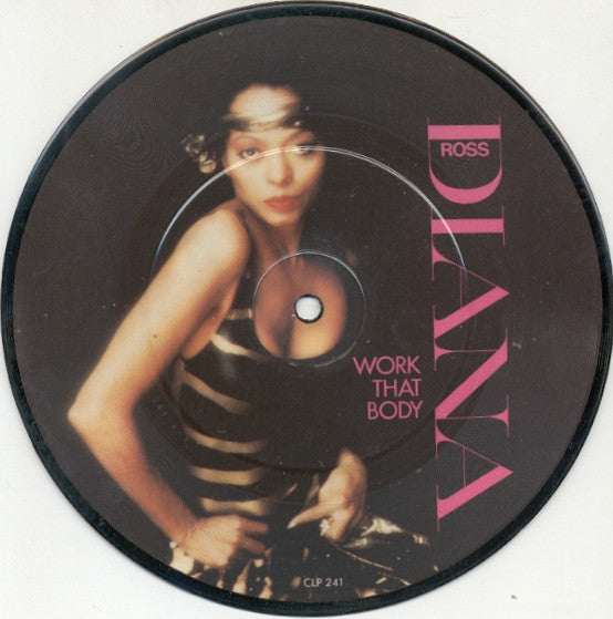 Diana Ross : Work That Body (7", Single, Pic)