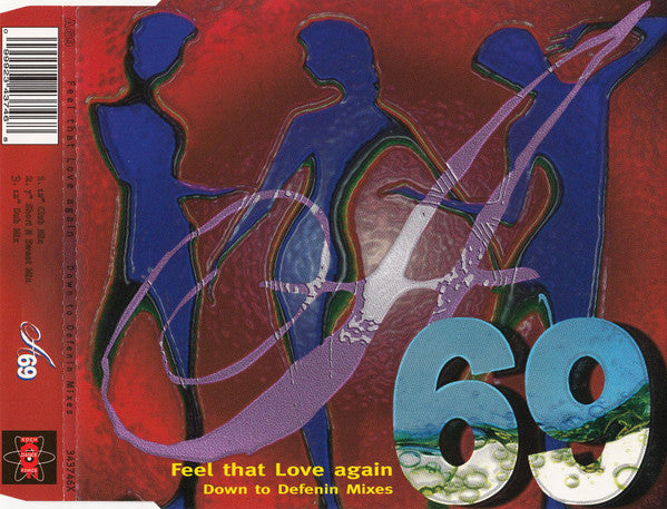 A69 : Feel That Love Again (Down To Defenin Mixes) (CD, Maxi)