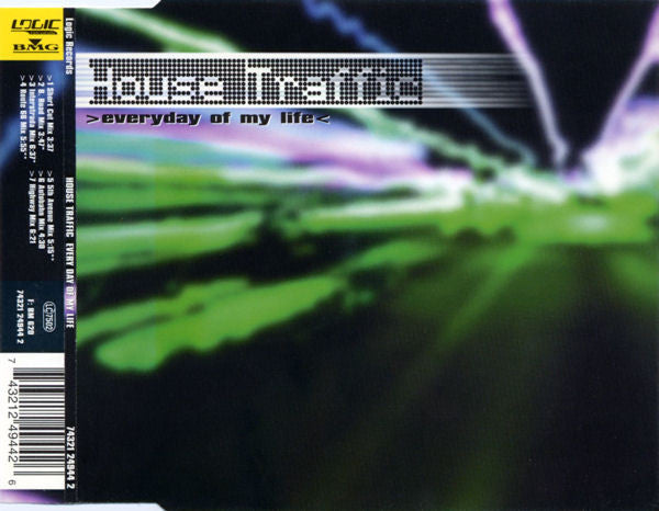 House Traffic : Everyday Of My Life (CD, Single, RE)