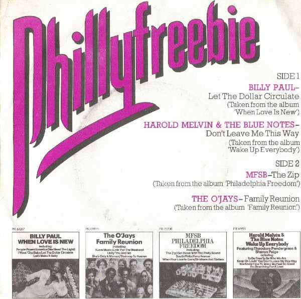 Various : Phillyfreebie  (7", EP)