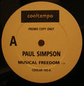 Paul Simpson : Musical Freedom (12", Promo)