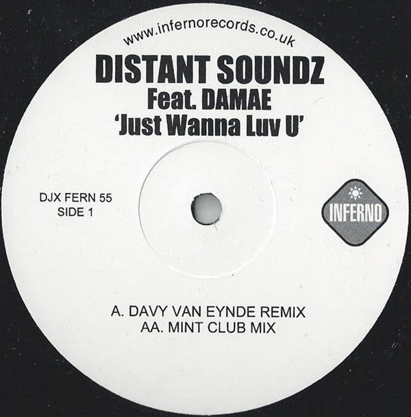 Distant Soundz Feat. Damae : Just Wanna Luv U (12", Promo)