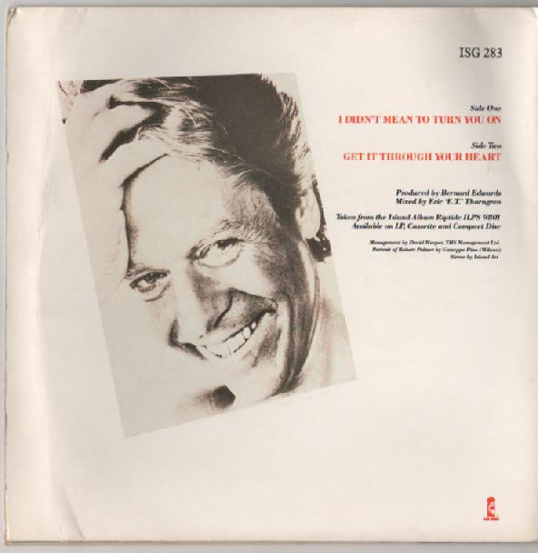 Robert Palmer : I Didn't Mean To Turn You On (7", Single, Gat)