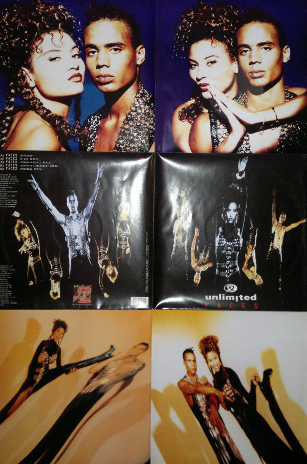 2 Unlimited : Faces (12", Pos)