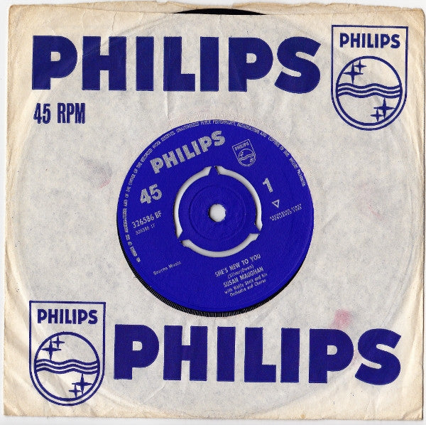 Susan Maughan With Wally Stott And His Orchestra And Chorus : She's New To You (7", Single, 3 P)
