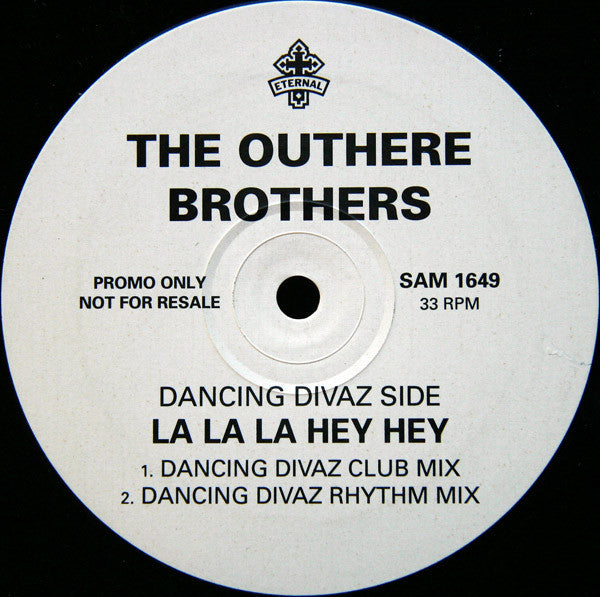 The Outhere Brothers : La La La Hey Hey (12", Promo)