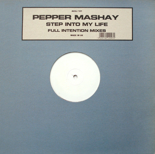 Pepper Mashay : Step Into My Life (Full Intention Mixes) (12", W/Lbl)