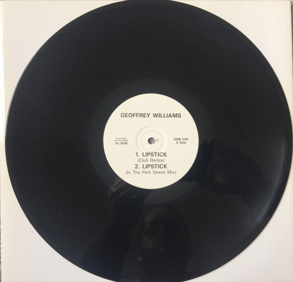 Geoffrey Williams : Lipstick (12", Promo)