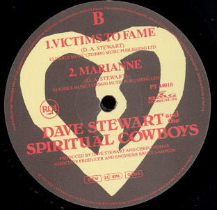 Dave Stewart And The Spiritual Cowboys : Love Shines (12", Maxi)