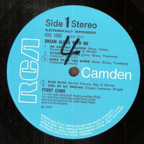 Perry Como : Dream Along With Me (LP, Album)