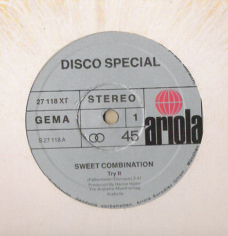 Sweet Combination : Try It (12")
