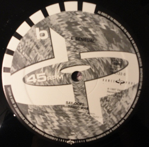 E-Sensual : Say Oops (Remixes) (12")