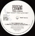 Two For Soul : Why Won't You Love Me? (12", Promo)