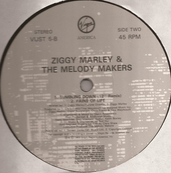 Ziggy Marley And The Melody Makers : Look Who's Dancing (12")
