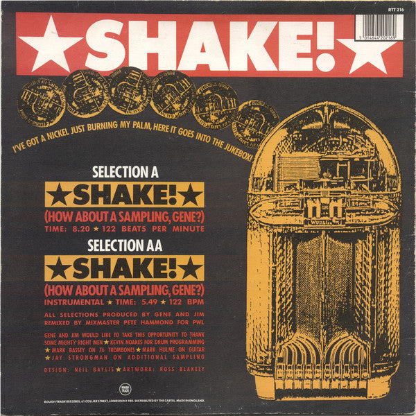 Gene And Jim Are Into Shakes : Shake! (12")