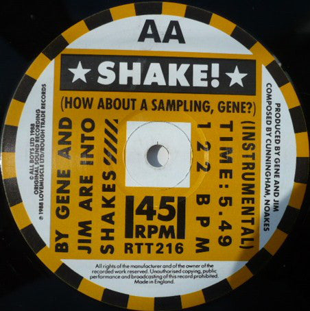 Gene And Jim Are Into Shakes : Shake! (12")