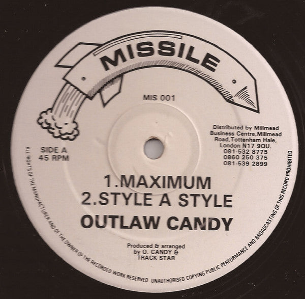 Outlaw Candy : Maximum (12")