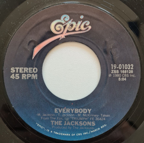 The Jacksons : Can You Feel It / Everybody (7", Single, Styrene)