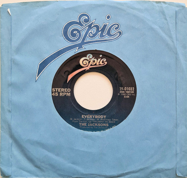 The Jacksons : Can You Feel It / Everybody (7", Single, Styrene)