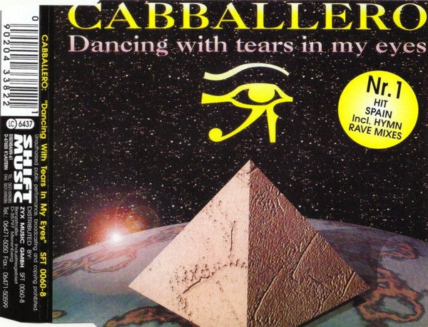 Cabballero : Dancing With Tears In My Eyes (CD, Maxi)