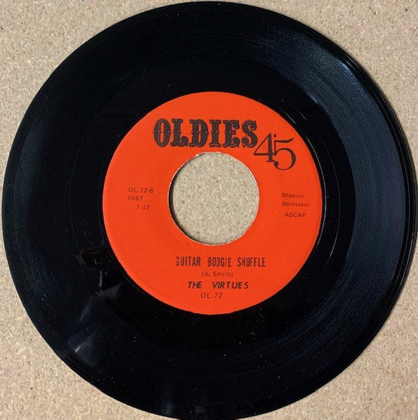 B.J. Thomas / The Virtues : I'm So Lonesome I Could Cry / Guitar Boogie Shuffle (7", Single)