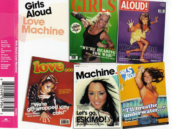 Girls Aloud : Love Machine (CD, Single, Enh, CD2)