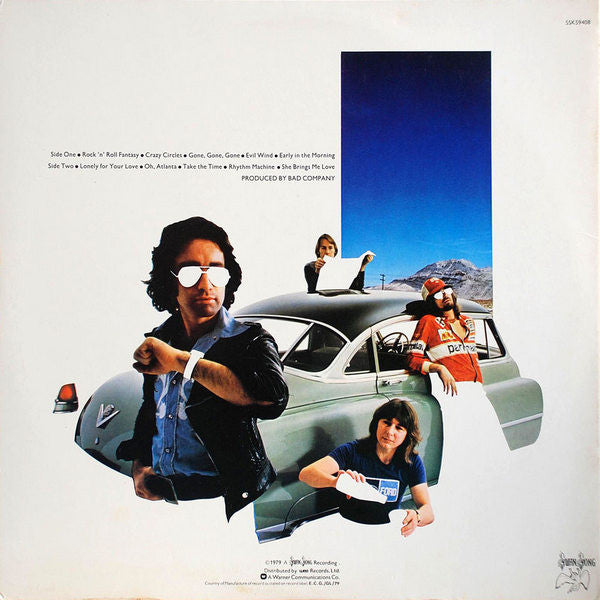 Bad Company (3) : Desolation Angels (LP, Album, Gat)