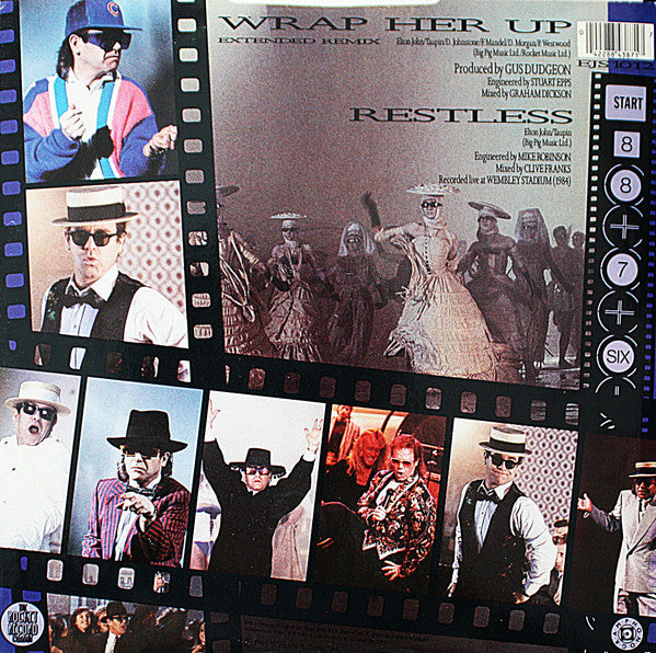 Elton John : Wrap Her Up (12", Single)