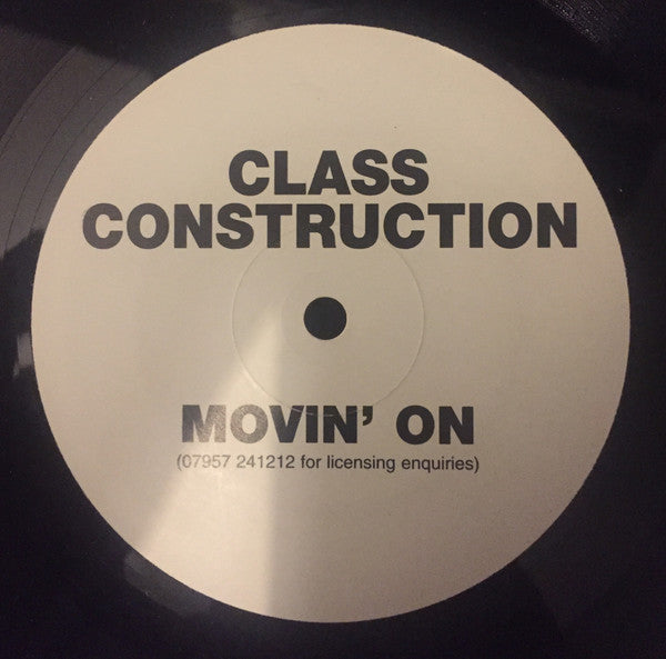 Class Construction : Movin' On (12", S/Sided, Promo)