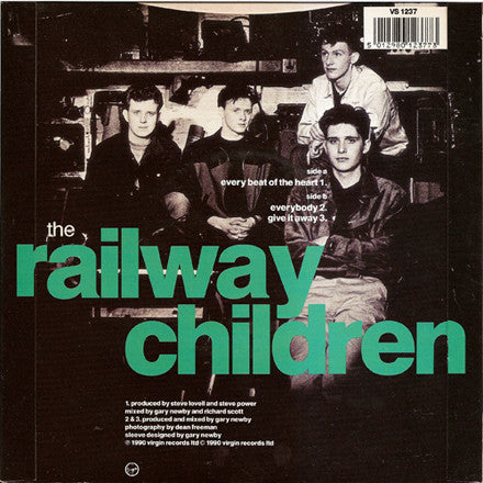 The Railway Children : Every Beat Of The Heart (7", Single, Sil)