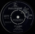 Adam Faith With The Roulettes : It's Alright (7", Single)
