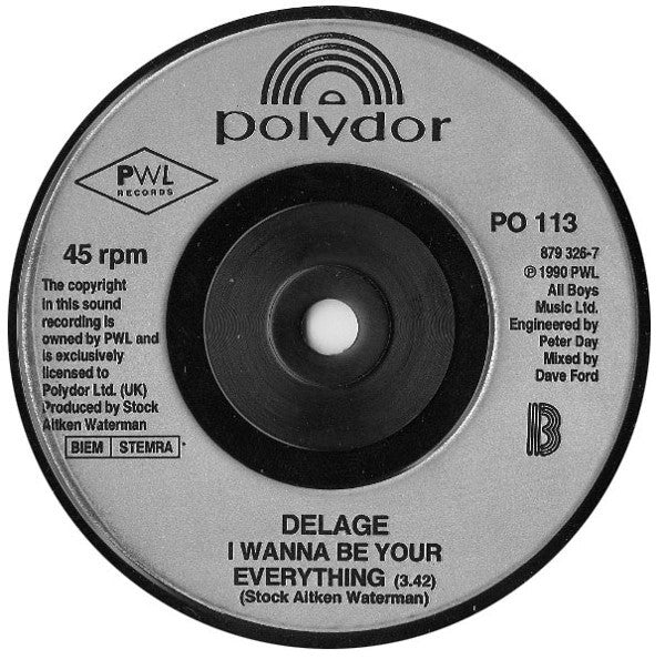 Delage (2) : Rock The Boat (7", Single)