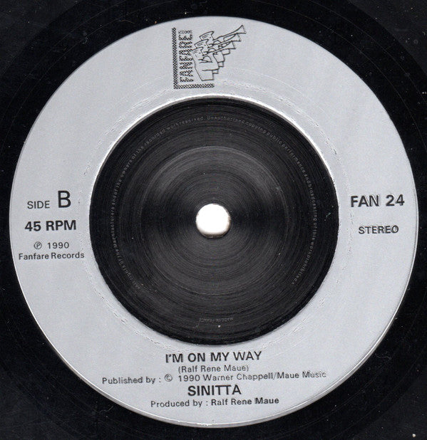 Sinitta : Hitchin' A Ride (7", Single, Inj)