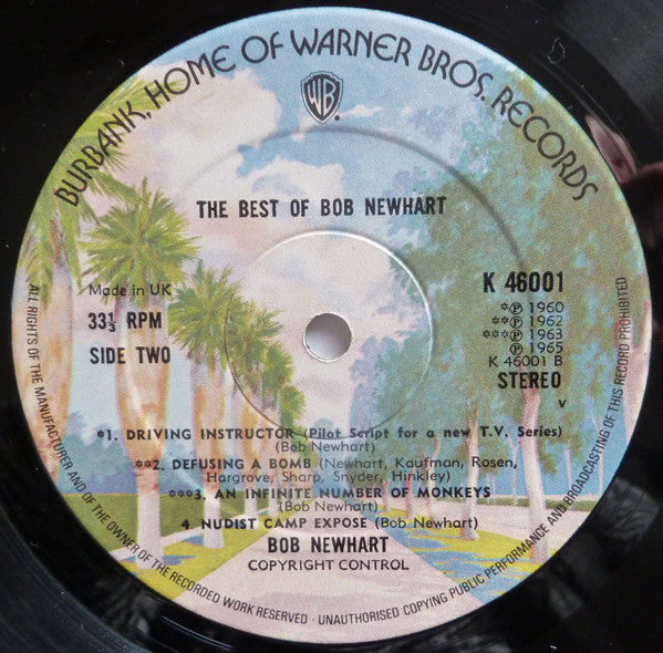 Bob Newhart : The Best Of Bob Newhart (LP, Comp)