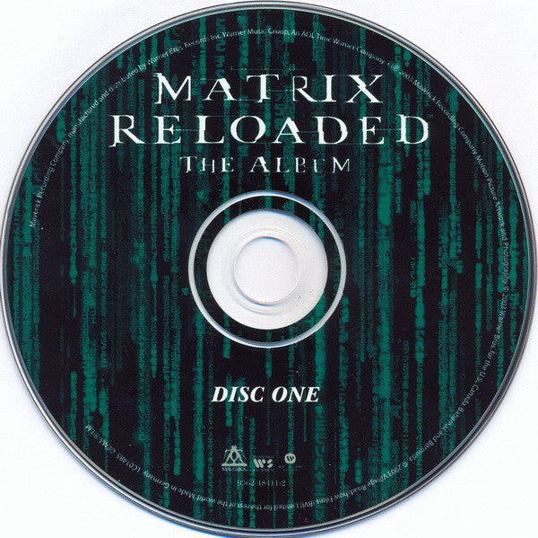 Various : The Matrix Reloaded (Music From And Inspired By The Motion Picture) (CD + CD, Enh + Comp)