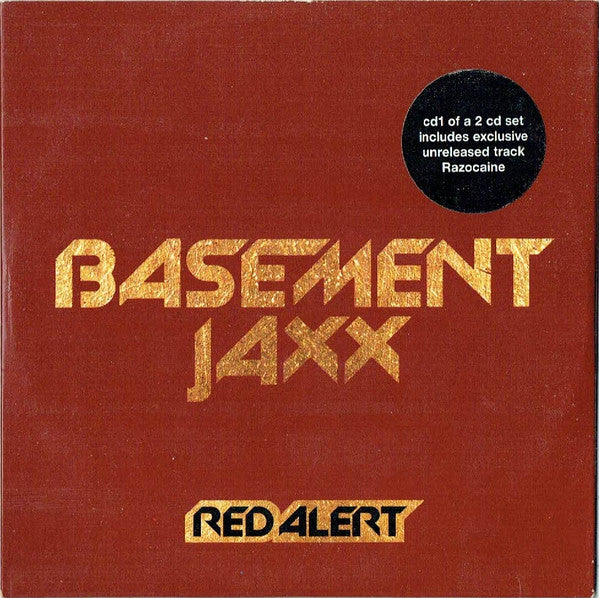 Basement Jaxx : Red Alert (CD, Single, CD1)