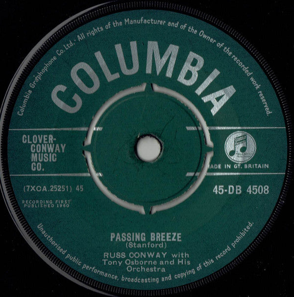 Russ Conway : Passing Breeze (7", Single)