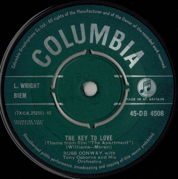 Russ Conway : Passing Breeze (7", Single)