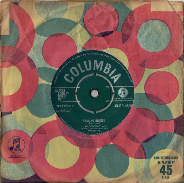 Russ Conway : Passing Breeze (7", Single)